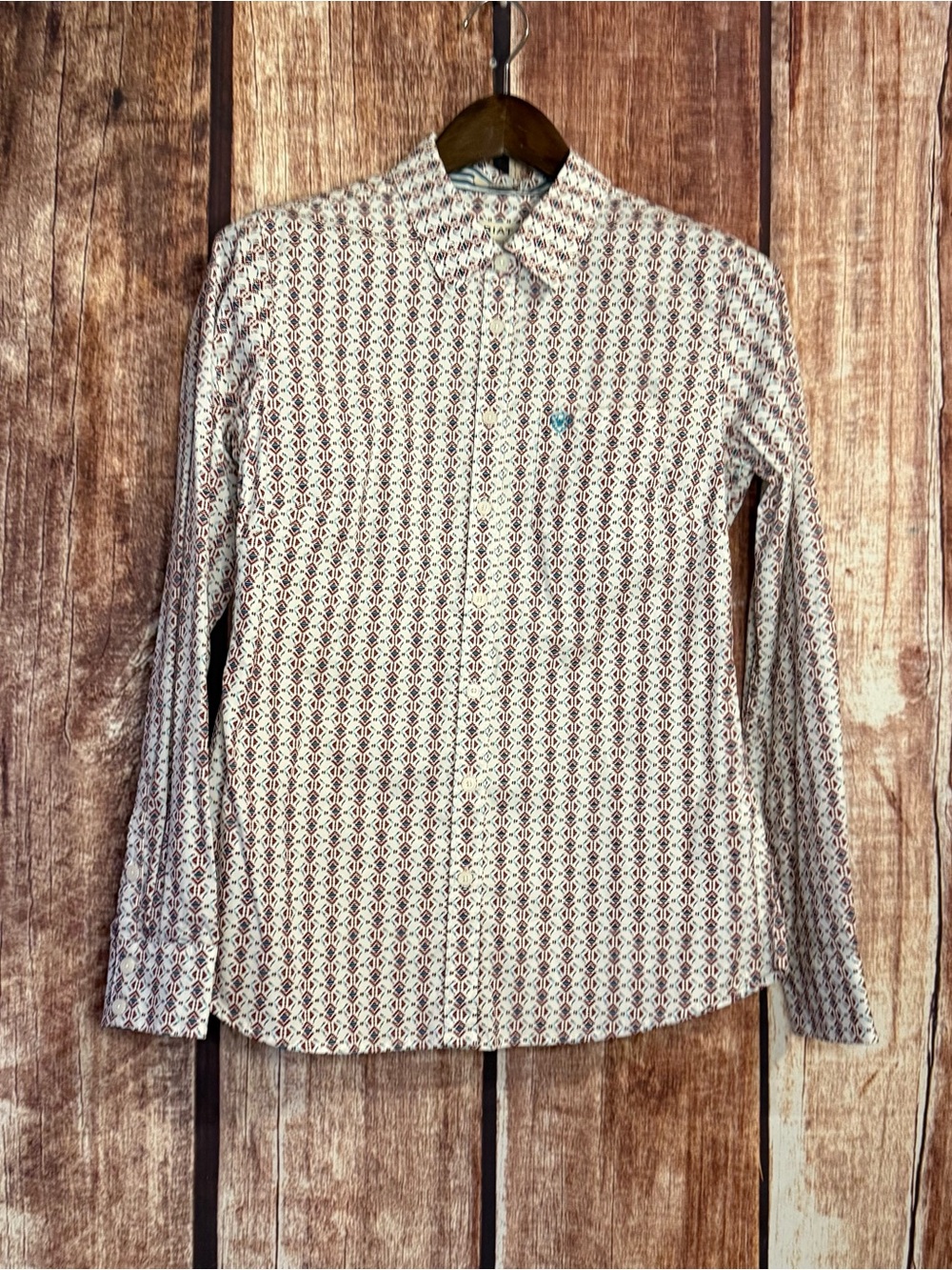 Ariat Women's Button-Down Shirt Geometric Print
